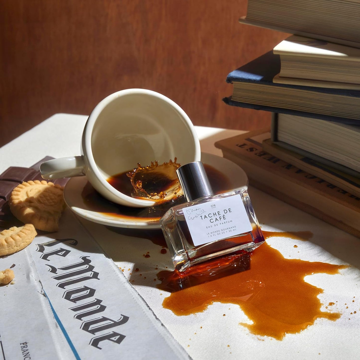 Le Monde Gourmand Tache de Café - Eau de Parfum – 1 fl oz (30 ml) - Vanilla, Coffee, Dark Chocolate Perfume Notes