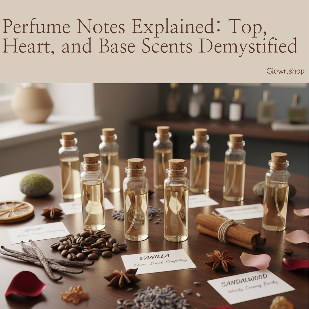 Perfume Notes Explained: Top, Heart, and Base Scents Demystified