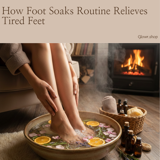 How Foot Soaks Routine Relieves Tired Feet