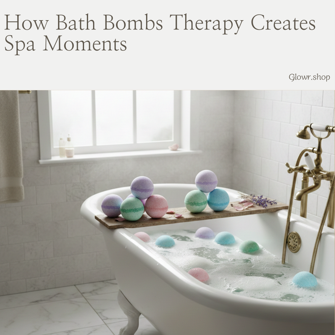 How Bath Bombs Therapy Creates Spa Moments