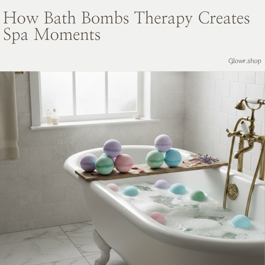 How Bath Bombs Therapy Creates Spa Moments