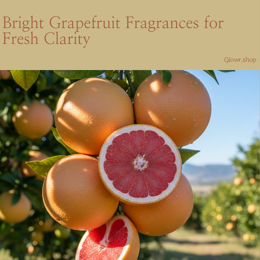Bright Grapefruit Fragrances for Fresh Clarity