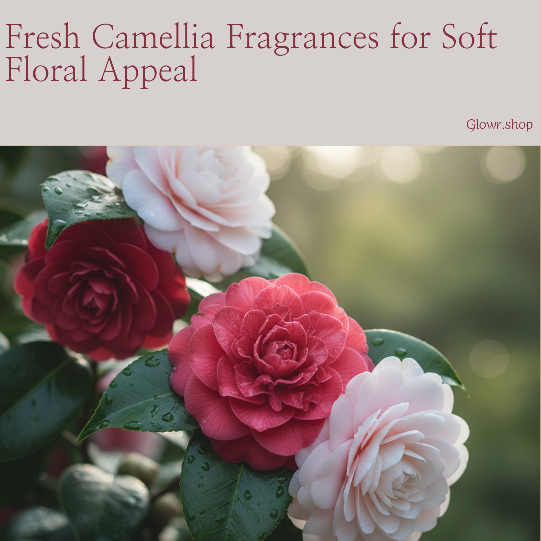 Fresh Camellia Fragrances for Soft Floral Appeal