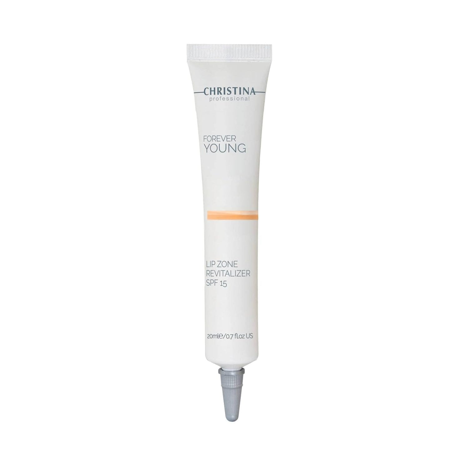 Christina Forever Young Lip Zone Peptide Sunscreen Balm SPF15 | Moisturizes, Nourishes, and Softens Lips | Fights Aging and Exfoliation | For Dry, Normal, Sensitive Skin 20ml