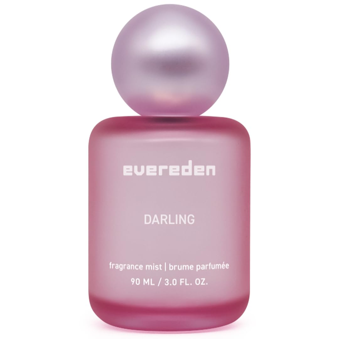 Evereden Fragrance Hair and Body Mist - Darling: Clean and Vegan Collectible Hair and Body Spray for Teen Girls - Amplify Your Self Expression with Iconic Scents in Aesthetic Bottles