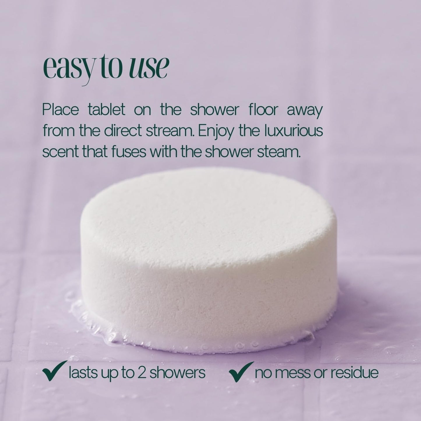 Shower Steamers Aromatherapy 10 Pack - Made in USA with Natural Essentials Oils for Christmas Stocking Stuffers, Birthday Gifts for Women and Men, White Elephant, Relaxation - Lavender