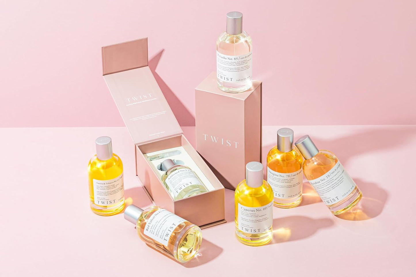 Twist Vanilla Latte No. 145 - Eau De Parfum Inspired by Giardini Di T. Bianco Latte, Long-Lasting Perfume For Women & Men, Paraben Free, Vegan, Clean Ingredients, Unisex - Spray 100 ml | 3.4 fl. oz.