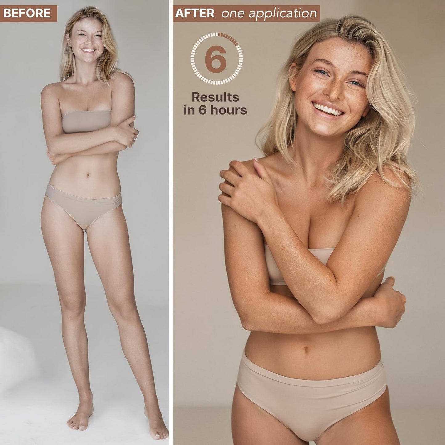 Tanning Lotion Self Tanner - USA Made with Natural and Organic Ingredients Non Toxic Sunless Browning Lotion, Best Gradual Tanner for Men and Women, Streak-Free Fake Tan, Fair to Medium