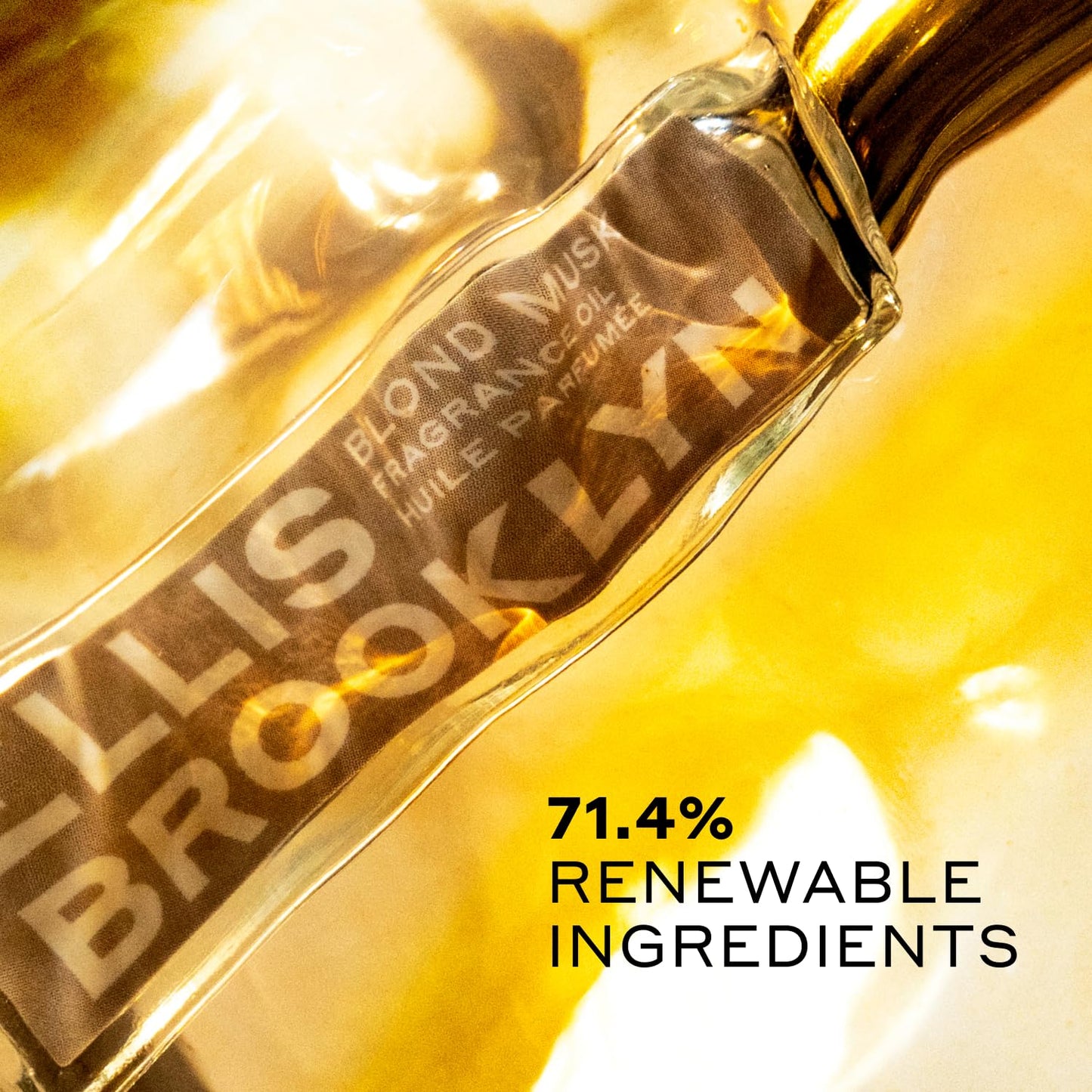 Ellis Brooklyn Blond Musk Perfume Oil Roll-On for Women – Clean White Musk Scent – Bergamot, Violet Petal, Waterlily, Rose & Vanilla Orchid – Long Lasting Fragrance, Travel-Friendly Rollerball, 15ml